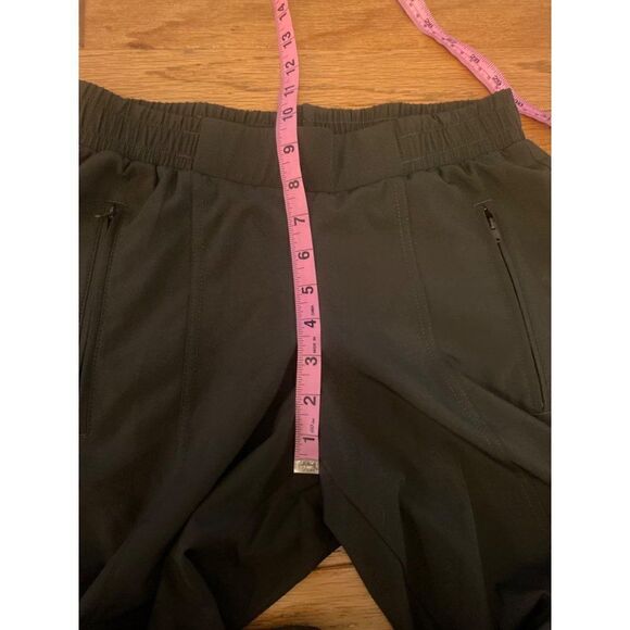 Old Navy, women’s dark athletic/casual elastic waist, ankle zip pants size XS - Picture 8 of 9
